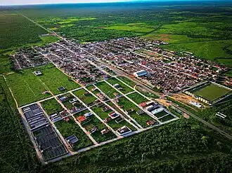 Vista Aérea da Cidade de Jandaíra-RN