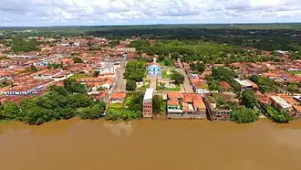 Foto aérea de Rosário