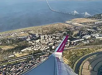 A Bobadela no centro da imagem