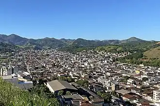 Vista parcial de Coronel Fabriciano a partir do Alto Giovannini