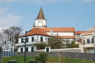 Vista do centro do Estreito da Calheta