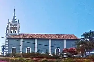 Vista da Igreja Matriz do Senhor Bom Jesus