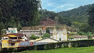 Vista parcial de Isabel a partir da BR-262