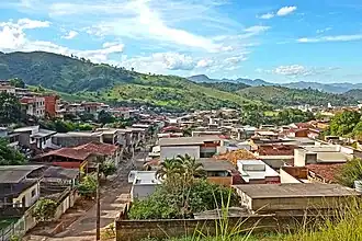 Vista do bairro Ana Rita a partir da Avenida Acesita
