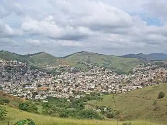Vista parcial do bairro Bom Jardim a partir do Nova Esperança