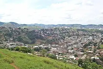 Vista parcial do bairro Esperança a partir do Nova Esperança