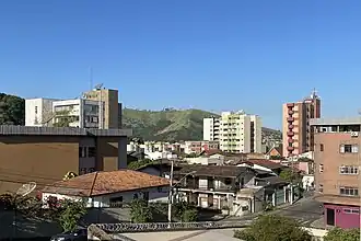 Aspecto do bairro Santa Helena visto da Rua Argemiro José Ribeiro