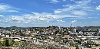 Vista parcial do bairro Veneza a partir do Monte da Resposta