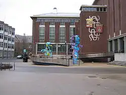 Detalhe da prefeitura de Flessingue