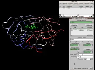 Screenshot of VMD 1.8.3