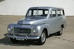Volvo PV445 1957 montado no Rio de Janeiro pela Carbrasa