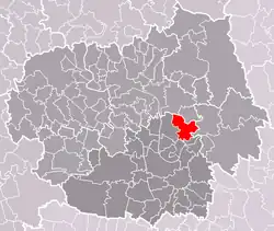 Localização de Vrbice