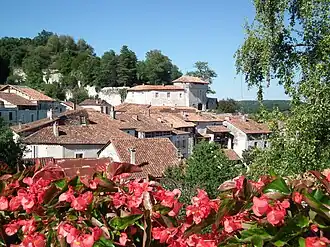 Vista global de Aubeterre-sur-Dronne.