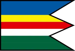 Bandeira de Vysoká nad Kysucou