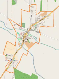 Localização de Wąsosz na Polónia