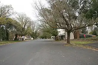 Rua típica em Wallebeen