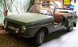Protótipo Wartburg 400 para uso militar