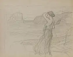 Estudo, 1916, 22 x 18&nbsp;cm.