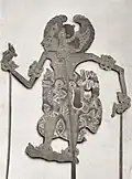 Wayang kulit bonecos de sombra de Bali, Indonésia