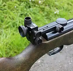 Mira de dioptria Weihrauch.