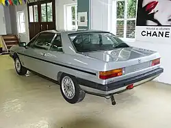 Lancia Gamma Coupé (traseira).