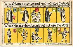 From The Women´s Library: Suffrage Collection; Created by the Suffrage Atelier