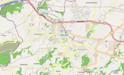 Localização de Wieliczka na Polónia