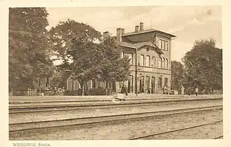 Estação ferroviária 1928-1939