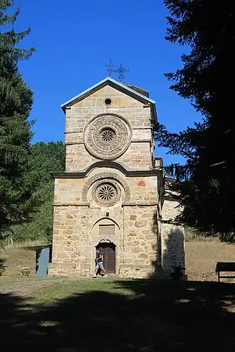 Le monastère de Naupare