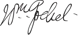Assinatura de William Goebel