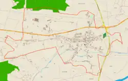 Localização de Wojnicz na Polónia