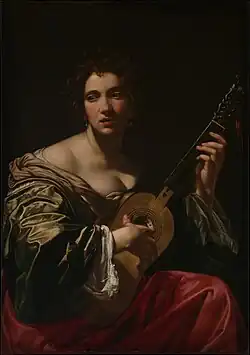 Mulher tocando violão (c. 1618), Metropolitan Museum of Art