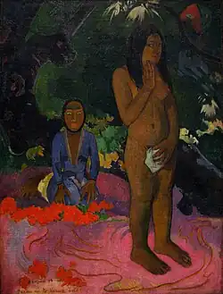Paul Gauguin, Palavras do Diabo, 1892, National Gallery of Art, Washington, D.C.