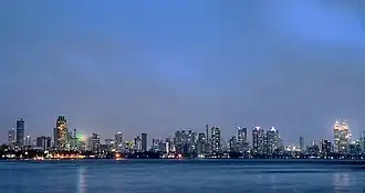 Vista de Worli desde Bandorá