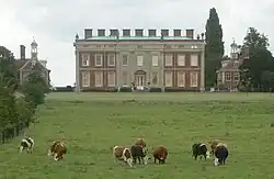 Wotton House, Buckinghamshire, remodelado em 1820