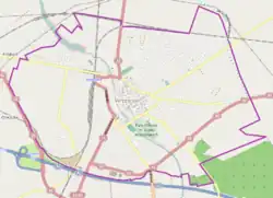 Localização de Września na Polónia