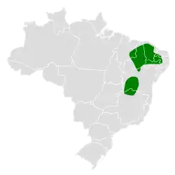 Mapa do Brasil.