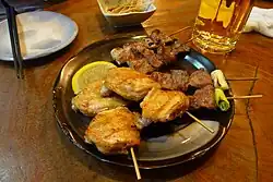 Yakitori variado