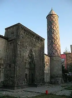 Yakutiye Medrese costruito nel 1310 Erzurum (Turchia)