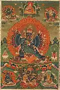 Thangka de Yamantaka