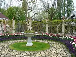 A fonte du parque Caillebotte.