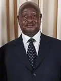 Uganda Yoweri Kaguta Museveni, Presidente