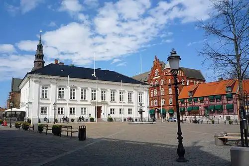 A praça Stortorget, no centro da cidade