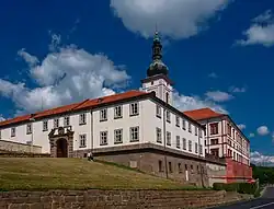 O castelo de Zákupy, outra residência no norte da Boêmia.