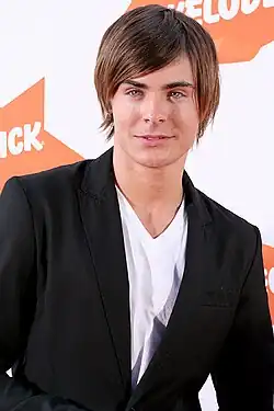 Zac Efron, premiado em 2009.