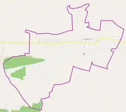 Localização de Zagórów na Polónia