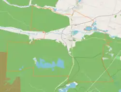 Localização de Zaklików na Polónia