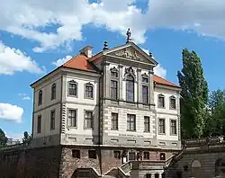 Palácio Ostrogski em Warsaw, depois de 1681