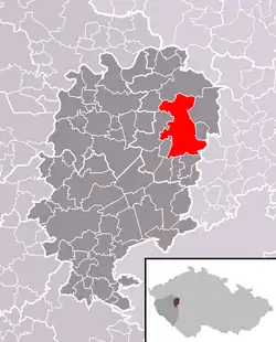 Localização de Zbiroh