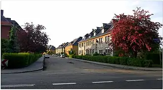 Vista da rua Kościuszko